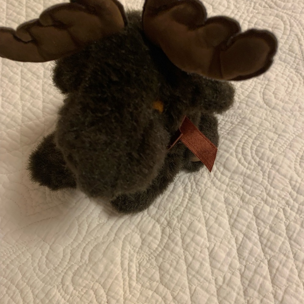 Fancy Zoo Dark Brown Moose Plush Toy